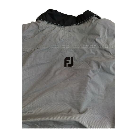 Footjoy FJ Jacket Men's M Gray Dryjoys Zip Pocket Windbreaker‎ - Picture 10 of 13